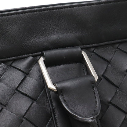 Bottega Veneta Intrecciato Tote Large Shoulder Bag Leather Black — view 7