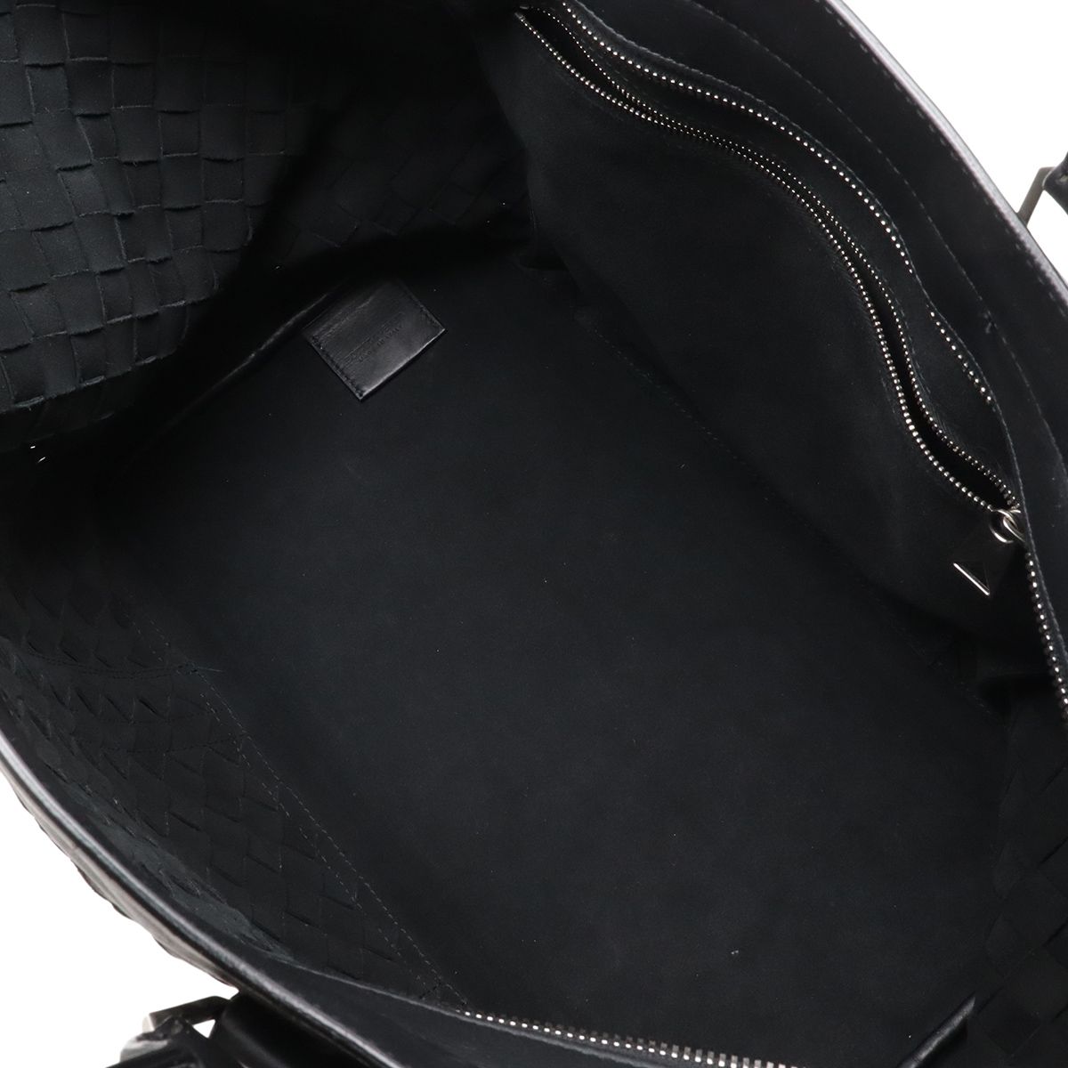 Bottega Veneta Intrecciato Tote Large Shoulder Bag Leather Black — view 8