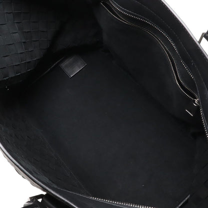 Bottega Veneta Intrecciato Tote Large Shoulder Bag Leather Black — view 8