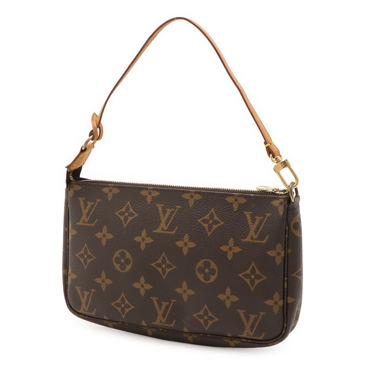 Louis Vuitton Monogram Pochette Pouch Handbag Party — view 2