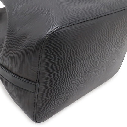 Louis Vuitton Epi Petit Noir Shoulder Bag Drawstring Black — view 3