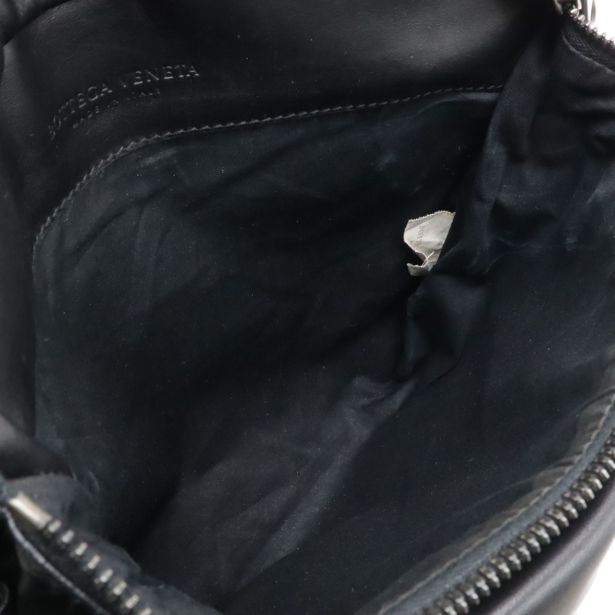 Bottega Veneta Intrecciato Waist Bag Leather Black — view 7