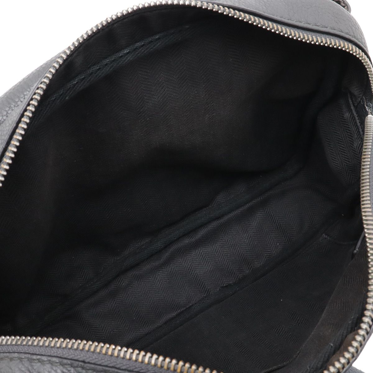 Loewe Anagram Military Messenger Bag XS Crossbody Leather Gray Silver — view 7