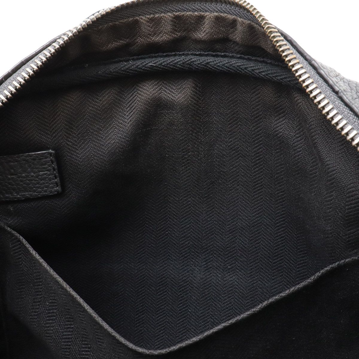 Loewe Anagram Military Messenger Bag XS Crossbody Leather Gray Silver — view 8