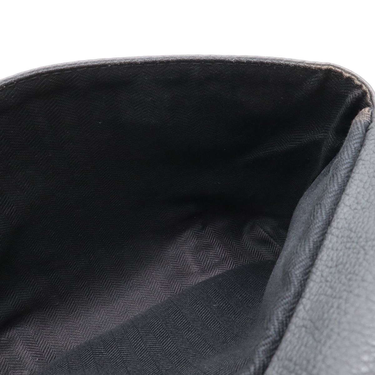 Loewe Anagram Military Messenger Bag XS Crossbody Leather Gray Silver — view 9