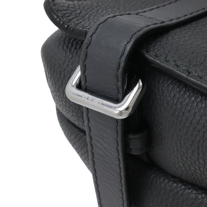 Loewe Anagram Military Messenger Bag XS Crossbody Leather Gray Silver — view 5
