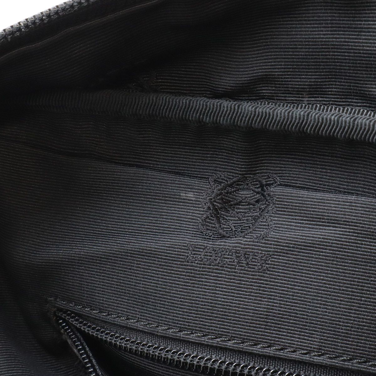 Loewe Amazona Anagram Boston Bag Leather Black Gold — view 8