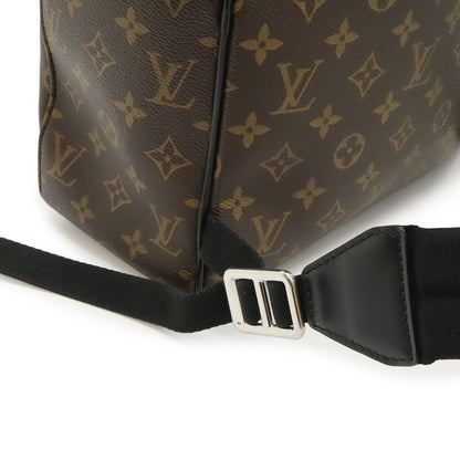 Louis Vuitton Monogram Macassar Josh Backpack Shoulder Bag — view 7