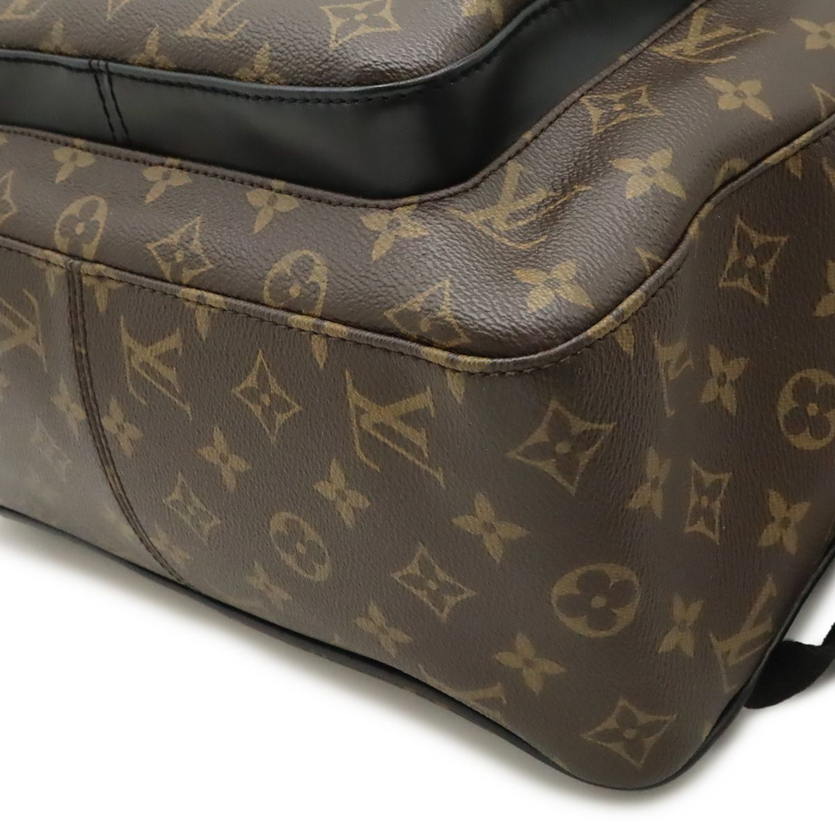 Louis Vuitton Monogram Macassar Josh Backpack Shoulder Bag — view 3
