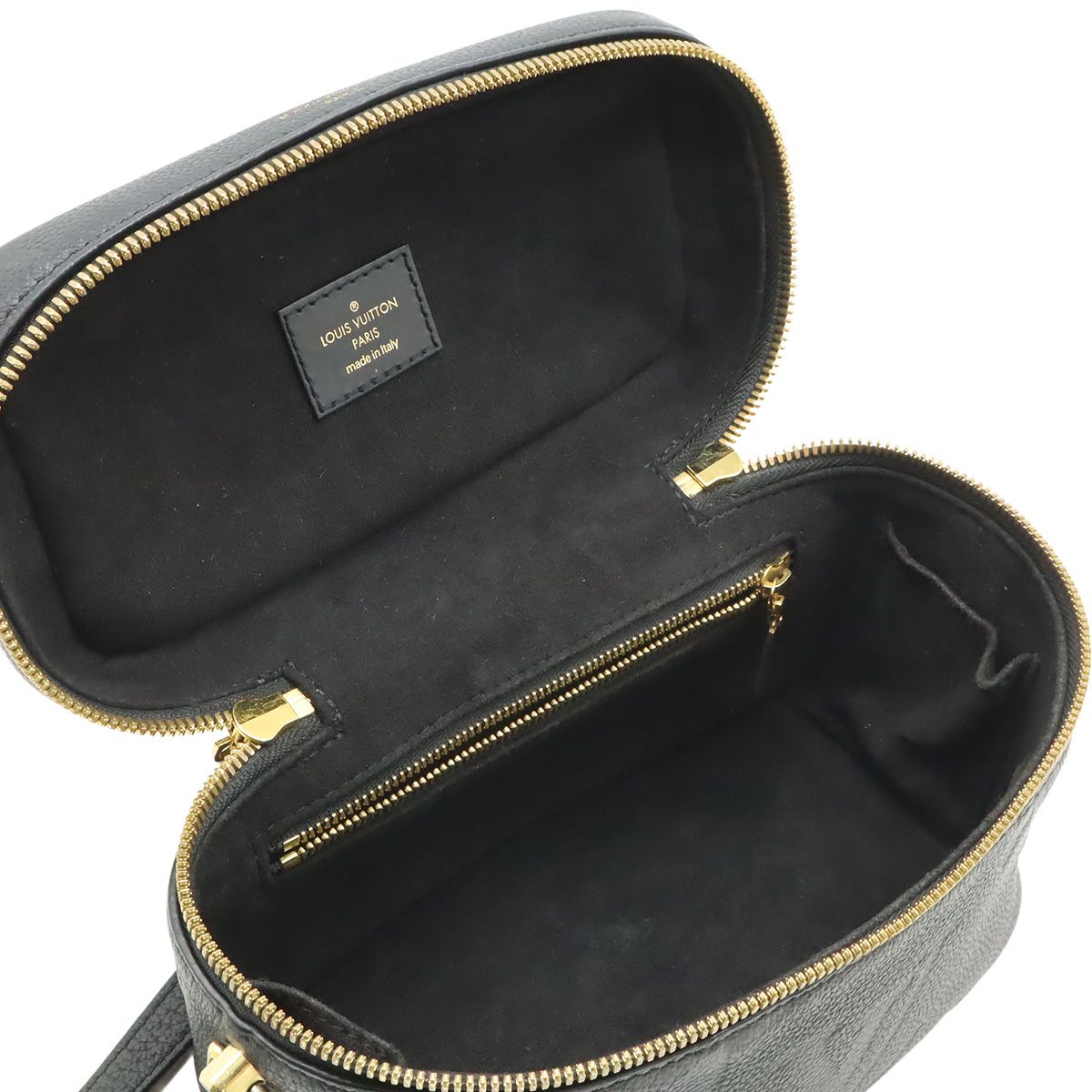 Louis Vuitton Monogram Empreinte Vanity PM 2-Way Shoulder Bag Noir Black — view 7