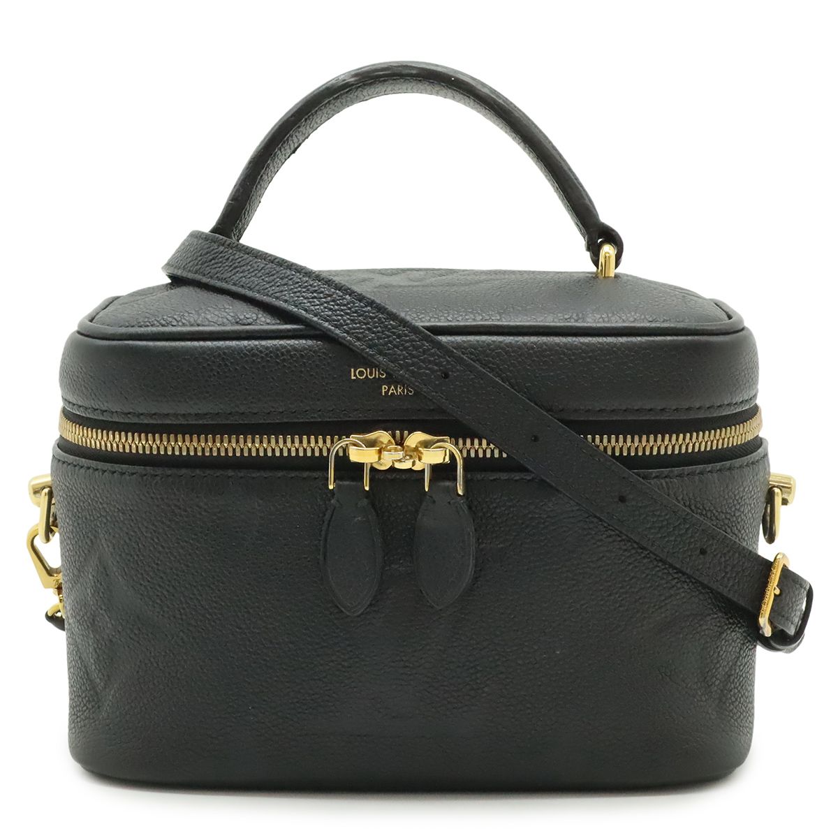 Louis Vuitton Monogram Empreinte Vanity PM 2-Way Shoulder Bag Noir Black