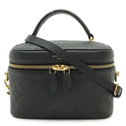 Louis Vuitton Monogram Empreinte Vanity PM 2-Way Shoulder Bag Noir Black