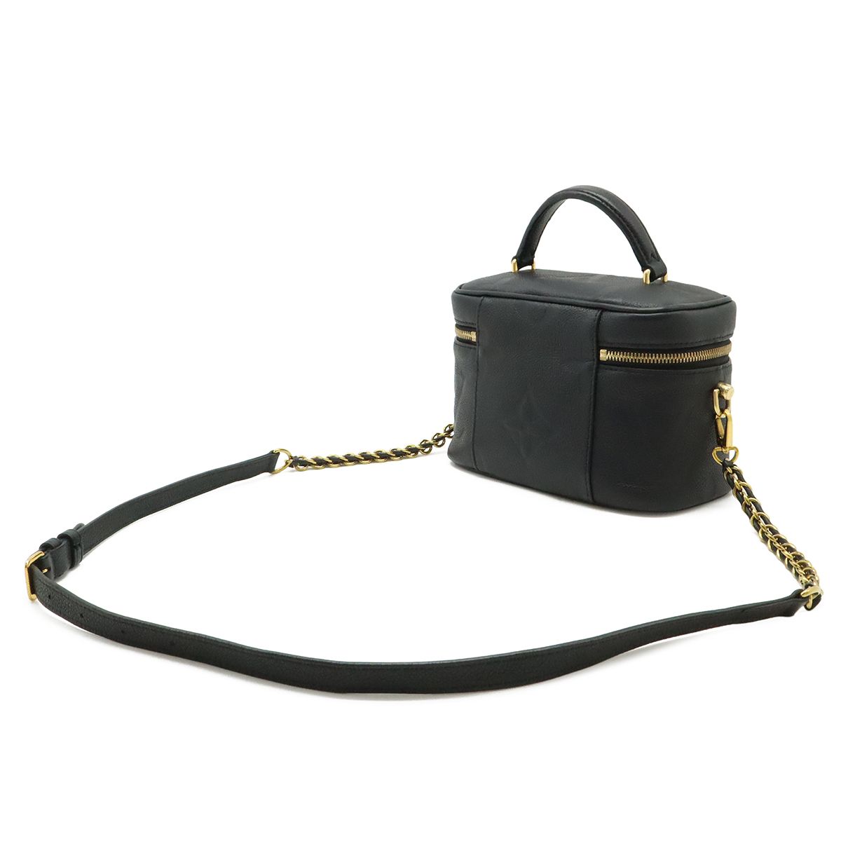 Louis Vuitton Monogram Empreinte Vanity PM 2-Way Shoulder Bag Noir Black — view 2