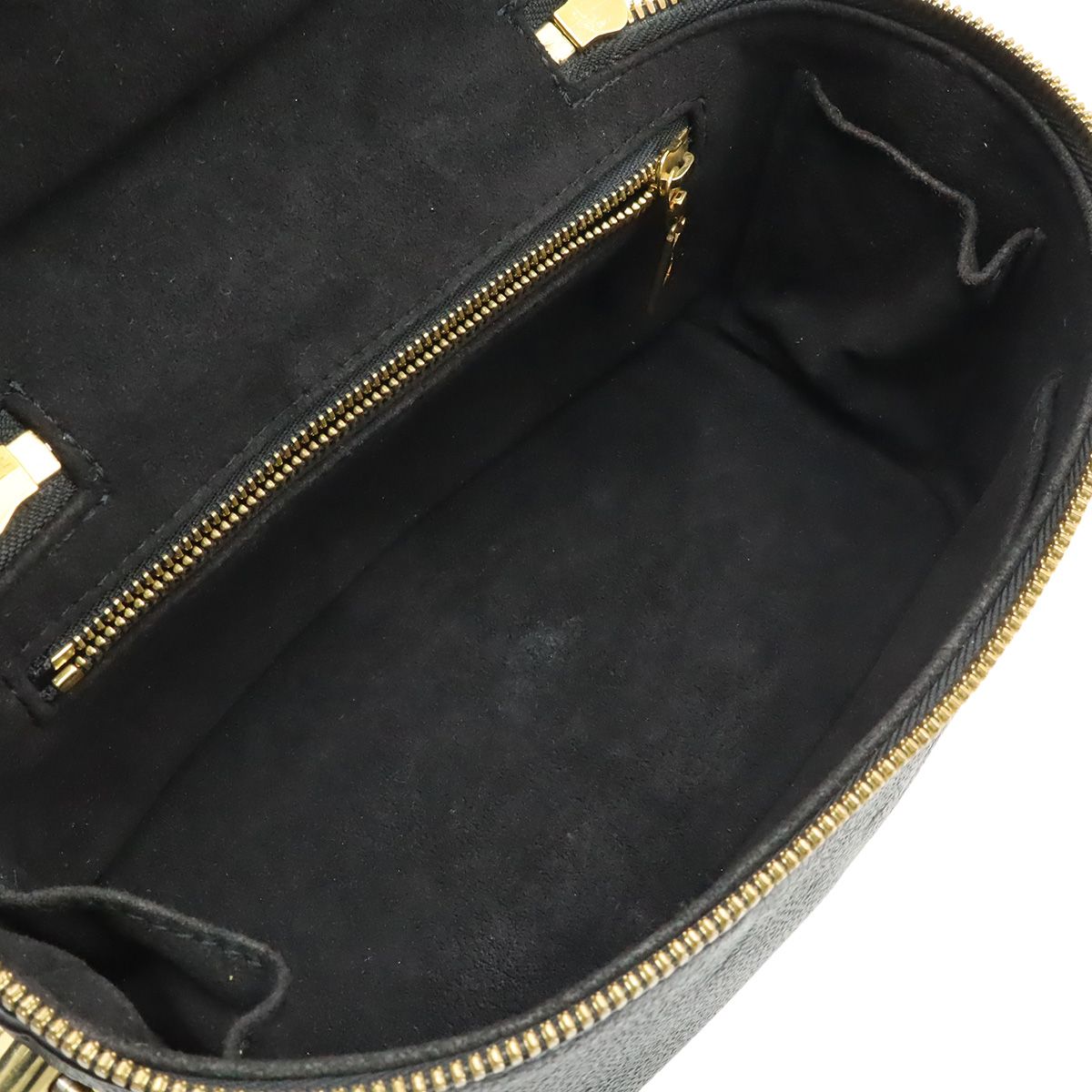 Louis Vuitton Monogram Empreinte Vanity PM 2-Way Shoulder Bag Noir Black — view 8