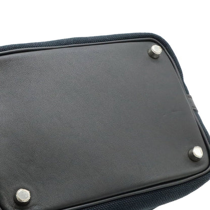 Hermes Picotin Lock PM Cargo Tote Toilego Elan Swift Leather Black Silver — view 9