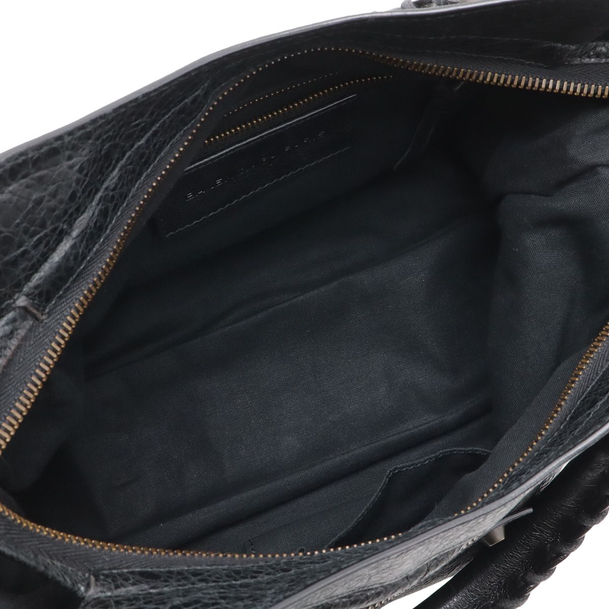 Balenciaga the Town Tote 2-Way Shoulder Bag Leather Black — view 7