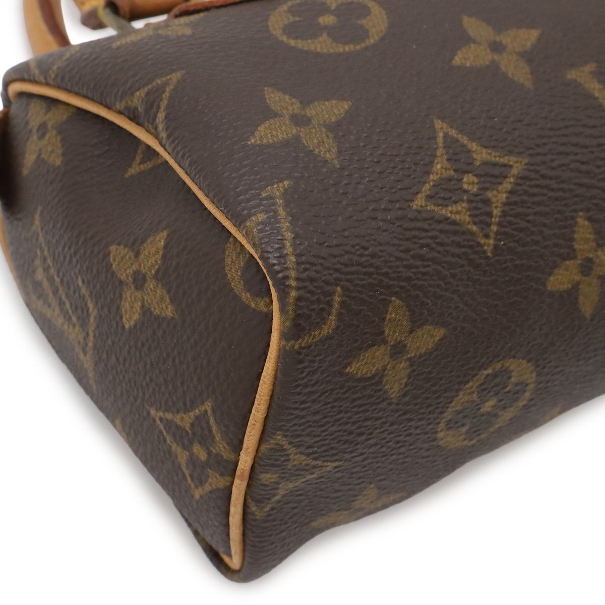 Louis Vuitton Monogram Mini Speedy Mini Bag Pouch Case — view 3