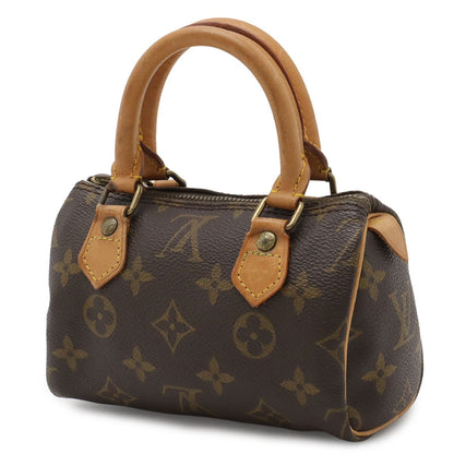 Louis Vuitton Monogram Mini Speedy Mini Bag Pouch Case — view 2