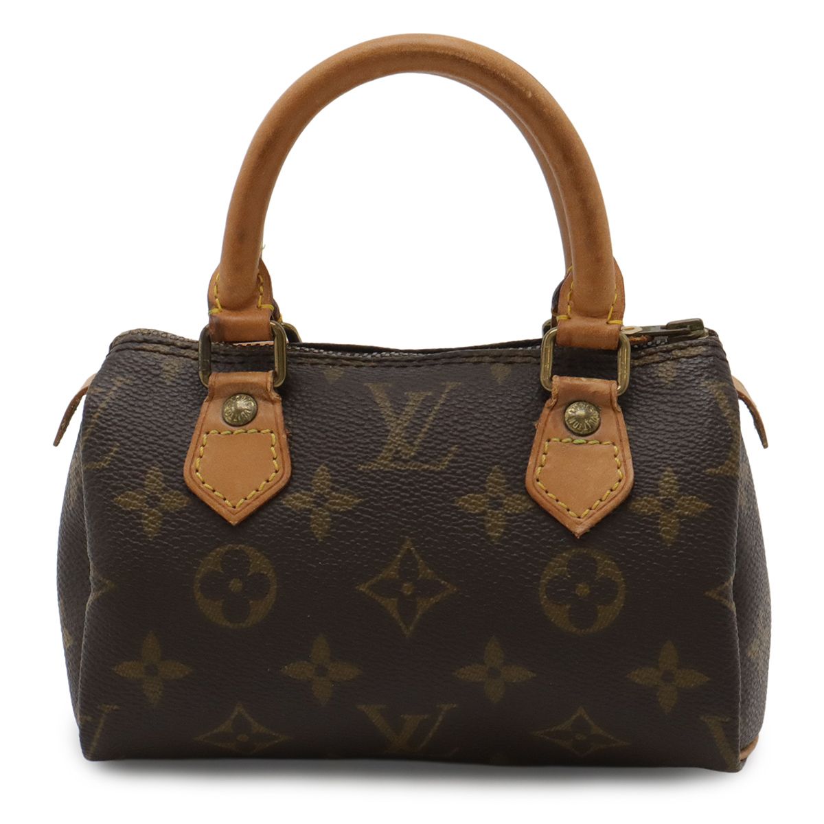Louis Vuitton Monogram Mini Speedy Mini Bag Pouch Case