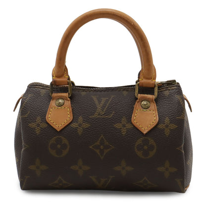 Louis Vuitton Monogram Mini Speedy Mini Bag Pouch Case