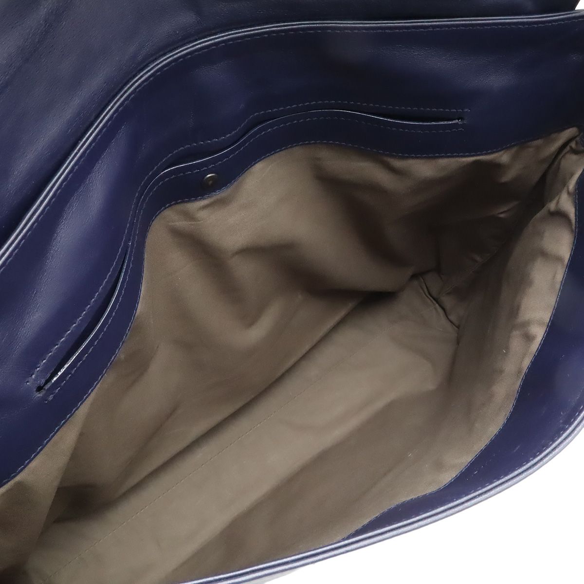 Bottega Veneta Intrecciato Messenger Bag Leather Dark Purple — view 7