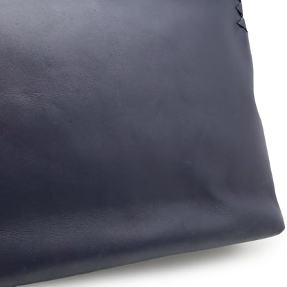 Bottega Veneta Intrecciato Messenger Bag Leather Dark Purple — view 9