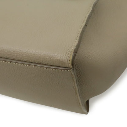 Celine Big Small 2-Way Shoulder Bag Crossbody Leather Gray Silver — view 3