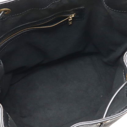 Louis Vuitton Epi Noe Shoulder Bag Drawstring Noir Black Gold — view 7