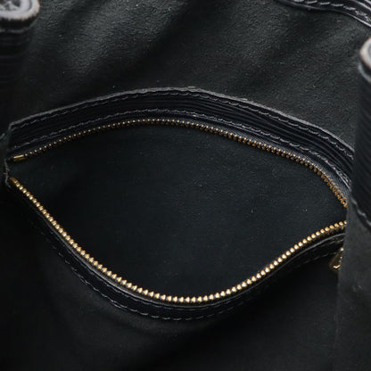 Louis Vuitton Epi Noe Shoulder Bag Drawstring Noir Black Gold — view 8