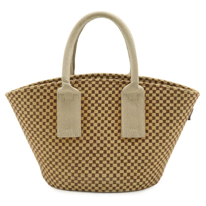 Hermes Panierbus PM Tote Linen Brown Beige