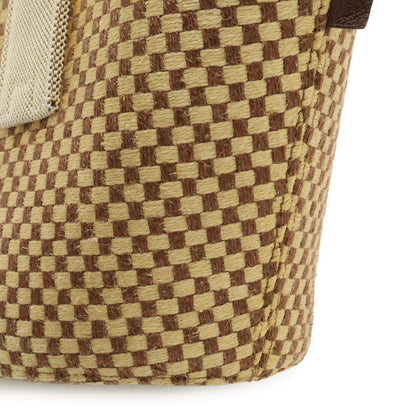 Hermes Panierbus PM Tote Linen Brown Beige — view 7