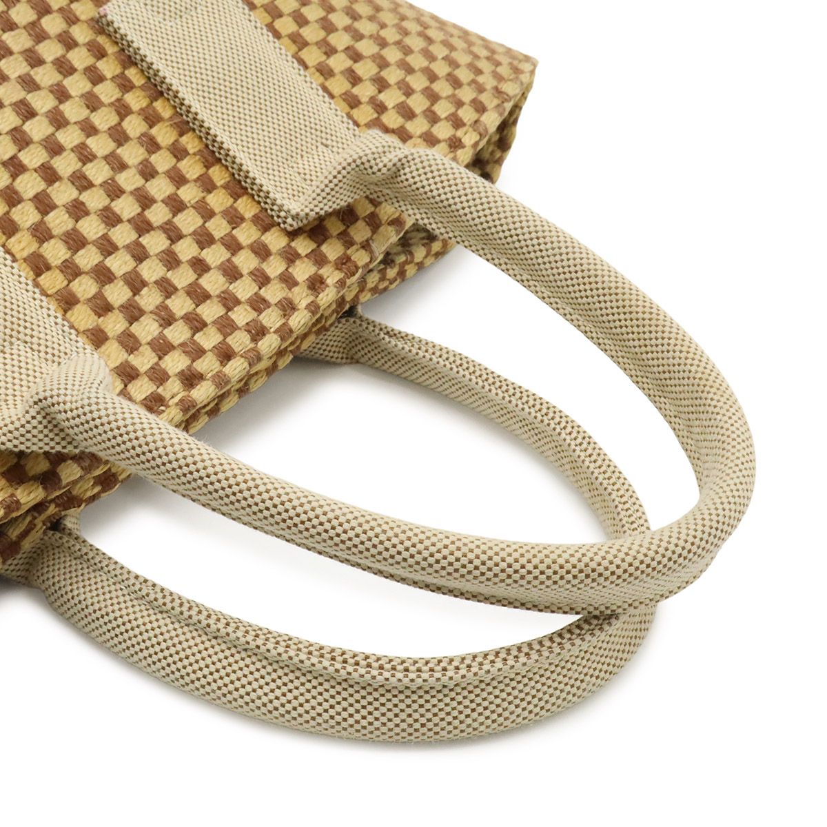 Hermes Panierbus PM Tote Linen Brown Beige — view 4
