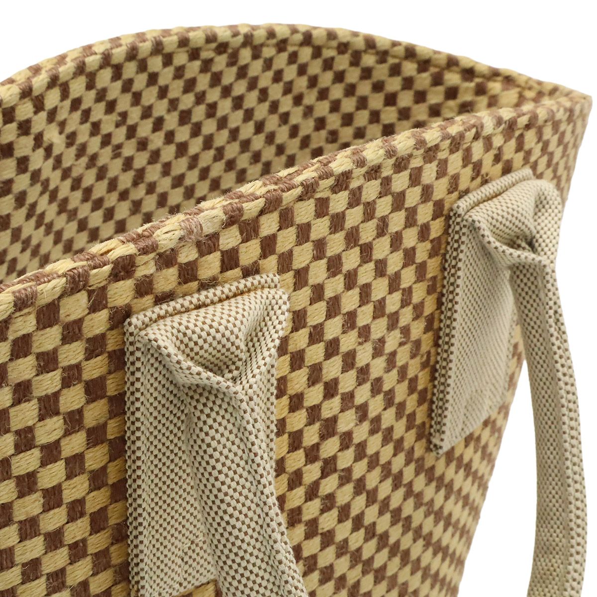 Hermes Panierbus PM Tote Linen Brown Beige — view 6