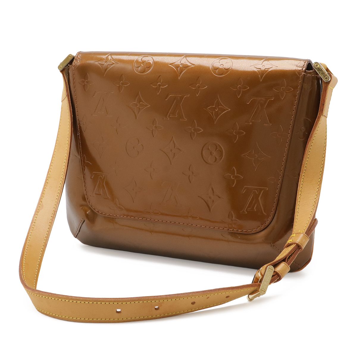 Louis Vuitton Monogram Vernis Thompson Street Shoulder Bag Blanc — view 2