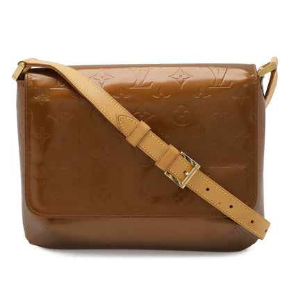 Louis Vuitton Monogram Vernis Thompson Street Shoulder Bag Blanc