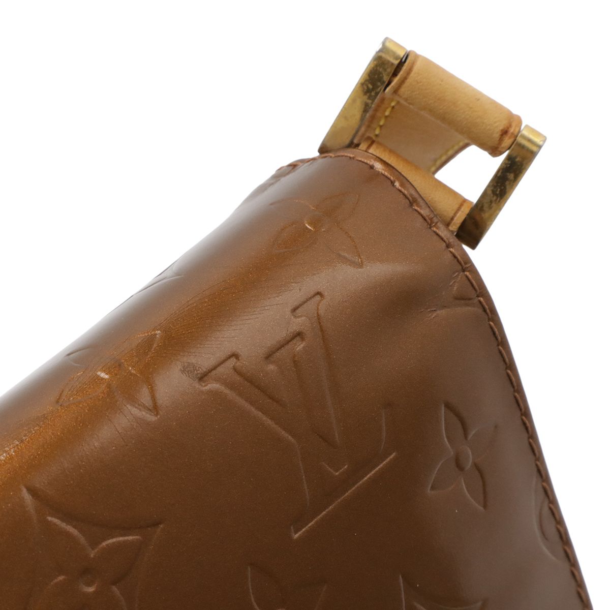 Louis Vuitton Monogram Vernis Thompson Street Shoulder Bag Blanc — view 4
