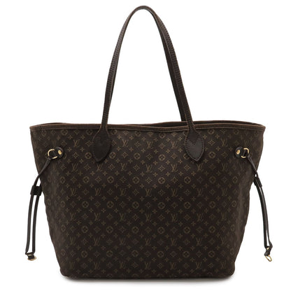 Louis Vuitton Monogram Idylle Neverfull MM Tote Shoulder Bag Canvas Fuzan Brown