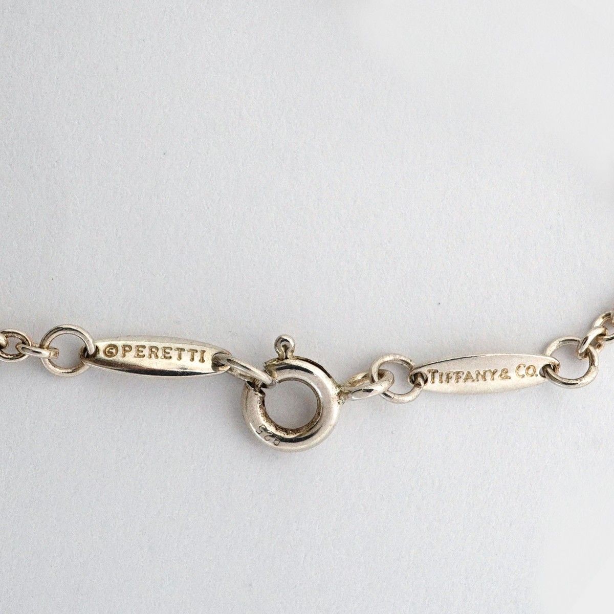 Tiffany & Co Bracelet Open Heart 925 Sterling Silver — view 4