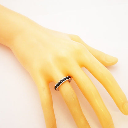Chanel Ring Ultra Collection 18k White Gold Ceramic Black — view 9