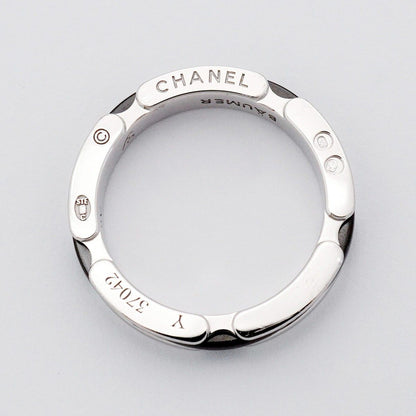 Chanel Ring Ultra Collection 18k White Gold Ceramic Black — view 4