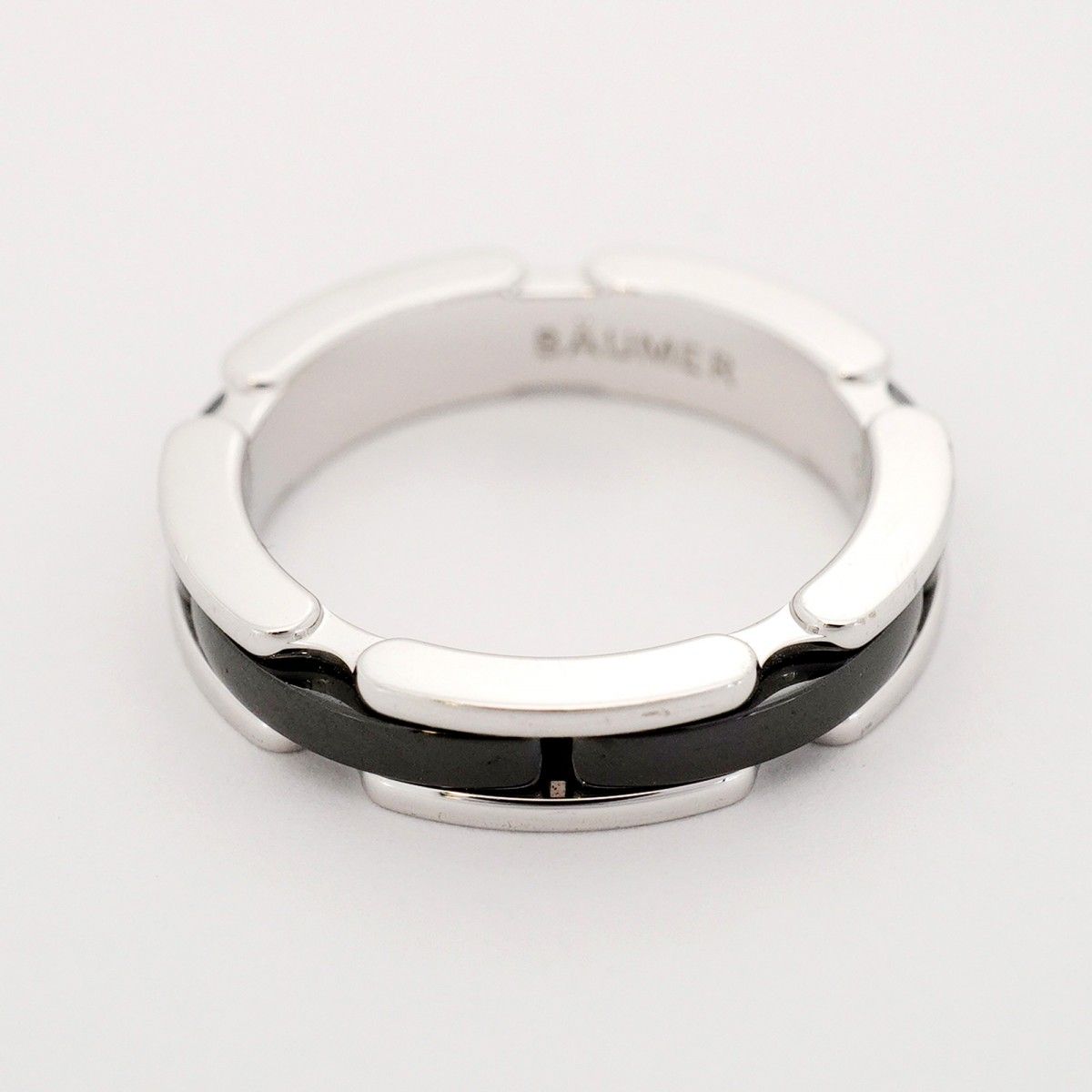 Chanel Ring Ultra Collection 18k White Gold Ceramic Black — view 3