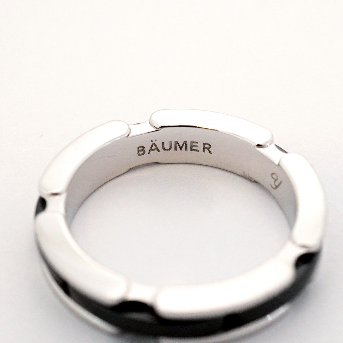 Chanel Ring Ultra Collection 18k White Gold Ceramic Black — view 6