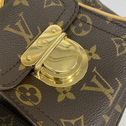 Louis Vuitton Handbag Monogram Manhattan PM Brown — view 8