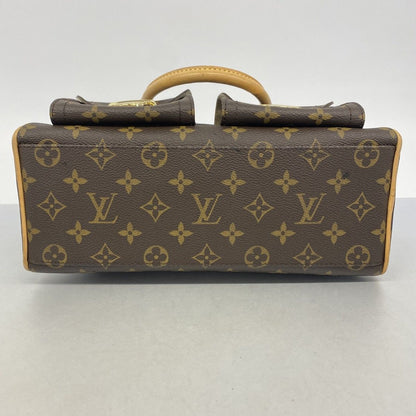 Louis Vuitton Handbag Monogram Manhattan PM Brown — view 3