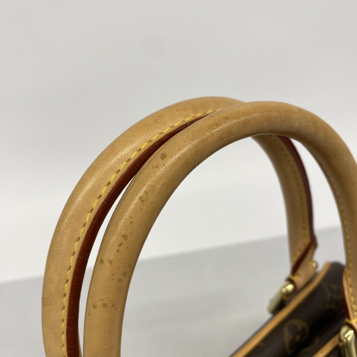 Louis Vuitton Handbag Monogram Manhattan PM Brown — view 7