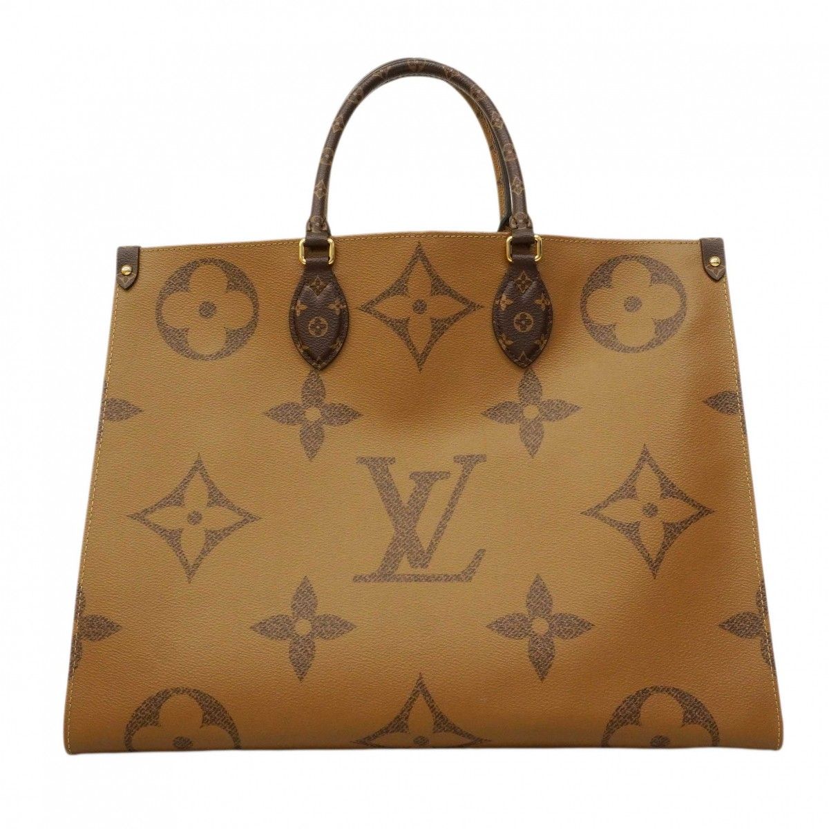Louis Vuitton Tote Monogram Giant Reverse On The Go GM Brown 2-Way — view 7