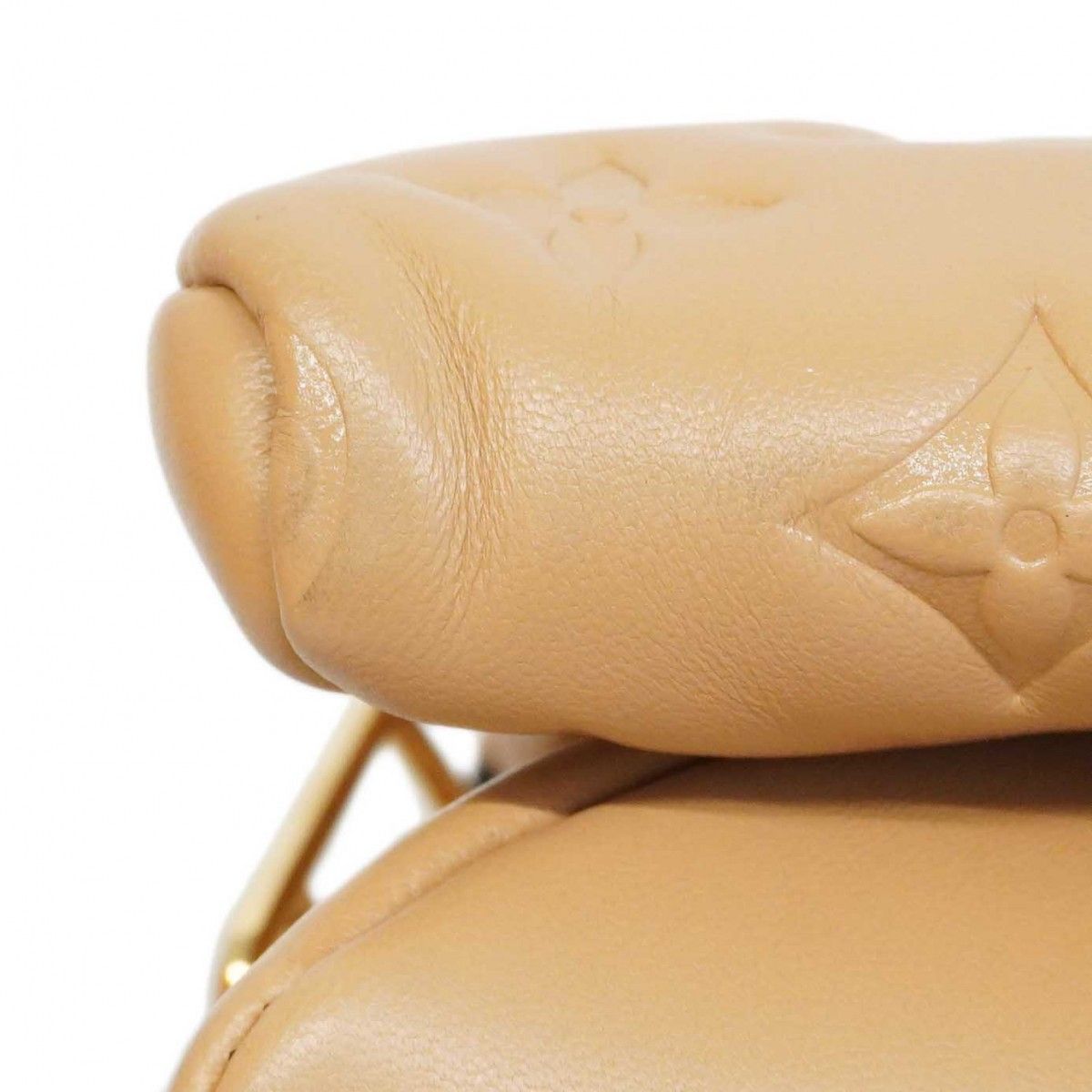 Louis Vuitton Handbag Monogram Embossed Cousin PM Camel 2-Way Bag — view 7