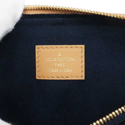 Louis Vuitton Handbag Monogram Embossed Cousin PM Camel 2-Way Bag — view 5