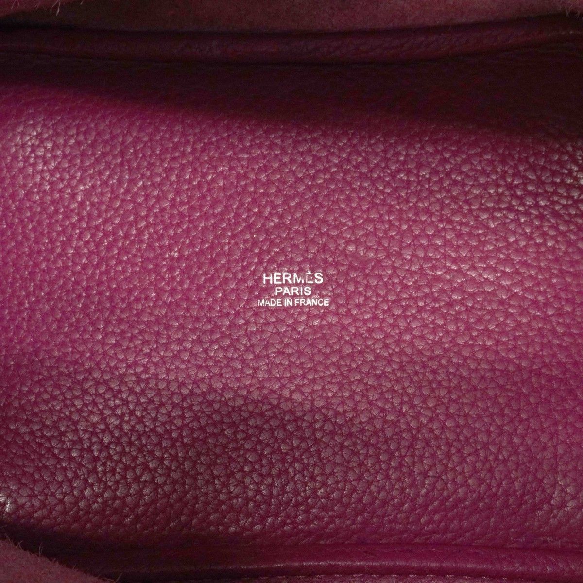 Hermes Handbag Picotin Lock PM Taurillon Clemence Tosca Silver — view 5