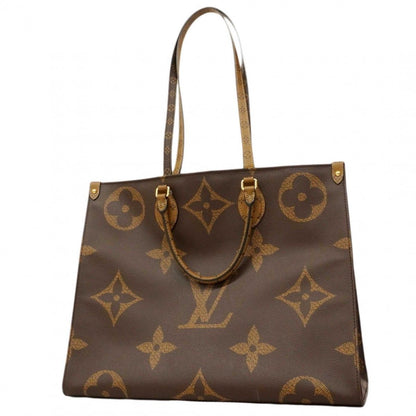 Louis Vuitton Tote Monogram Giant Reverse On The Go GM Brown 2-Way